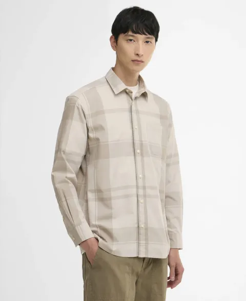 Tunstall Oversized Tonal Tartan Shirt