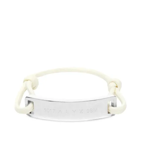 Cord And Metal Bracelet