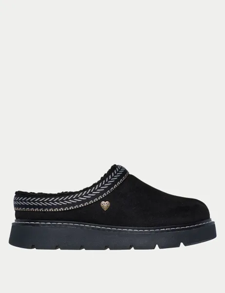 Skechers BOBS Keepsakes Lite - Cozy Fest Slippers Black