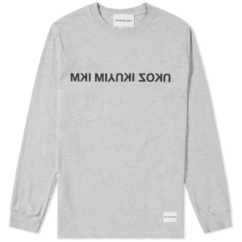 Long Sleeve Mix Logo Tee