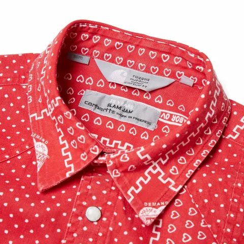 x Slam Jam Bandana Kansas Shirt