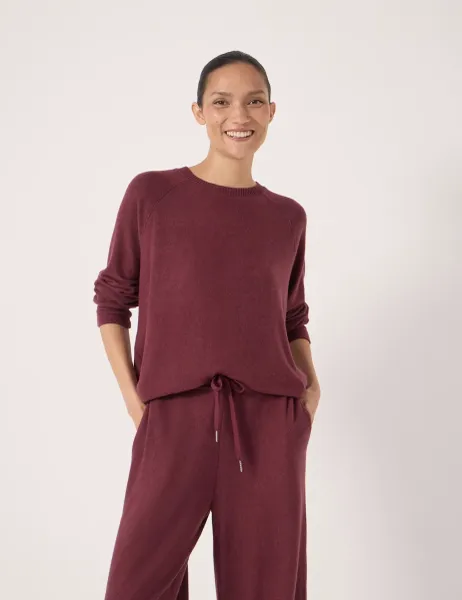 HUSH Crew Neck Soft Touch Top
