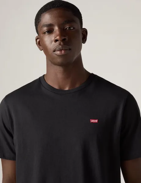 Levi's Levi's Original Housemark Pure Cotton Jersey T-Shirt Black