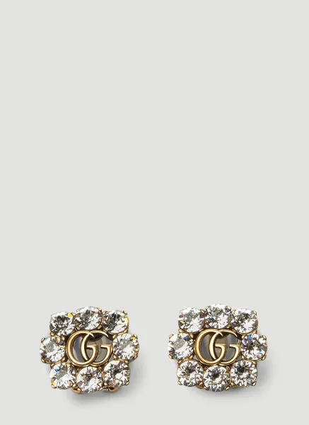 Embellished GG Marmont Clip-On Earrings