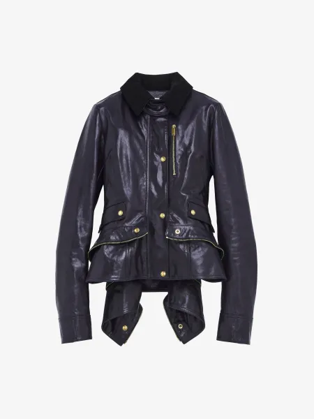 Leather Kickback Jacket