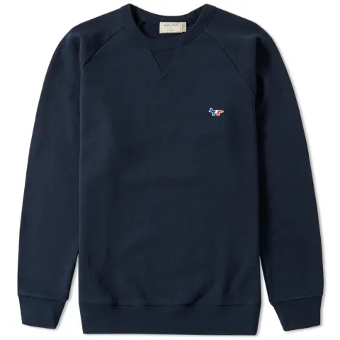 Maison Kitsuné Tricolour Fox Crew Sweat - END. Exclusive