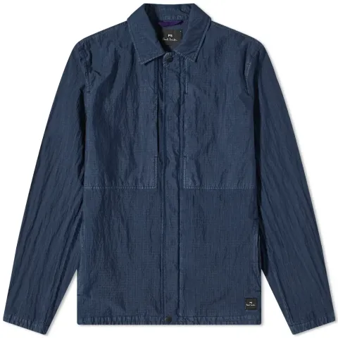 Ripstop Nylon Zip Overshirt