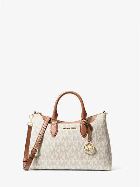 Michael Kors Austen Small Signature Logo Satchel