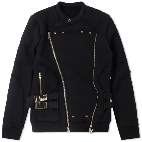 Shearling Lined Biker Jacket