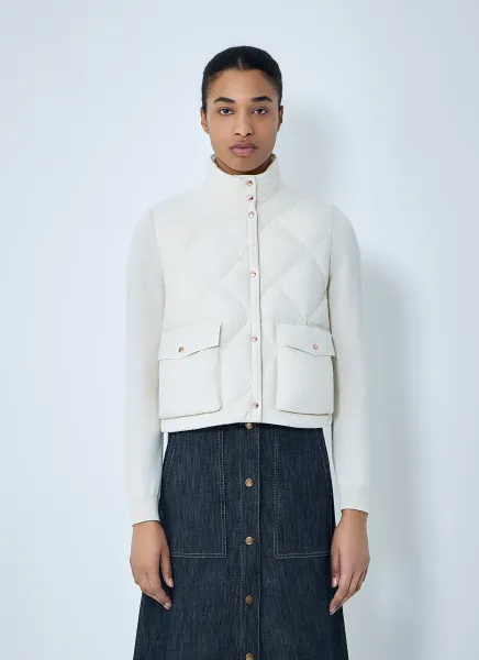 Diamond-Quilted Gilet