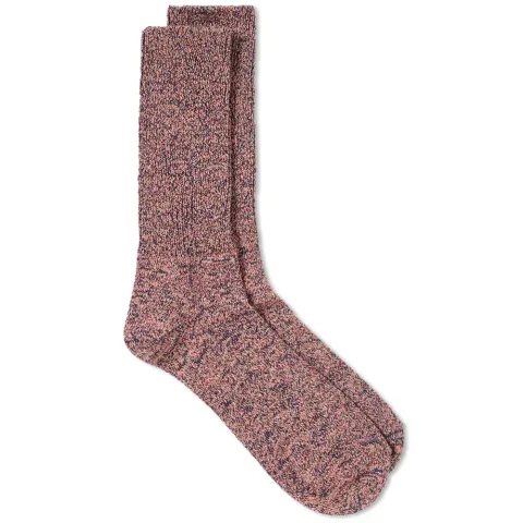 Mock Rib Crew Sock