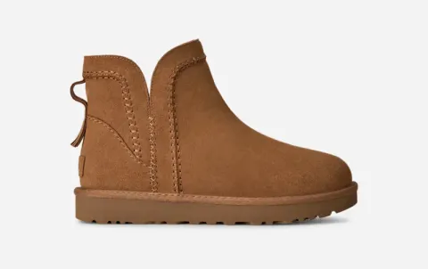 Classic Mini Elaria Boot, Suede/Polyester/Wool