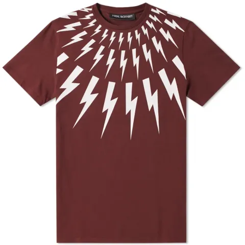 Slim Fit Fair Isle Bolt Tee