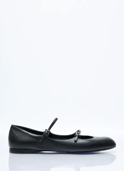 Nappa Leather Ballet Flats