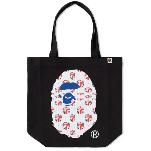 UK Ape Head Tote Bag