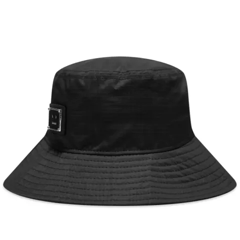 Buko Nylon Plaque Face Bucket Hat