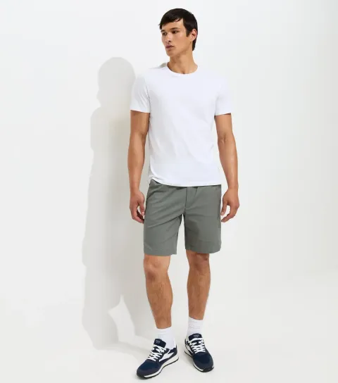 Men's Dark Grey Hybrid Jogger Shorts