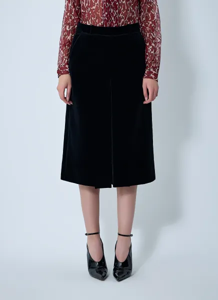 Tailored Cropped Cotton Pants