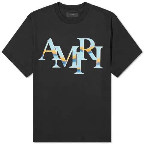 Chrome Staggered Logo T-Shirt