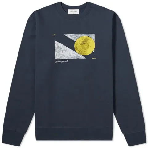 Hugh Flag Sketch Crew Sweat