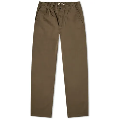 Ezra Relaxed Organic Stretch Twill Trousers