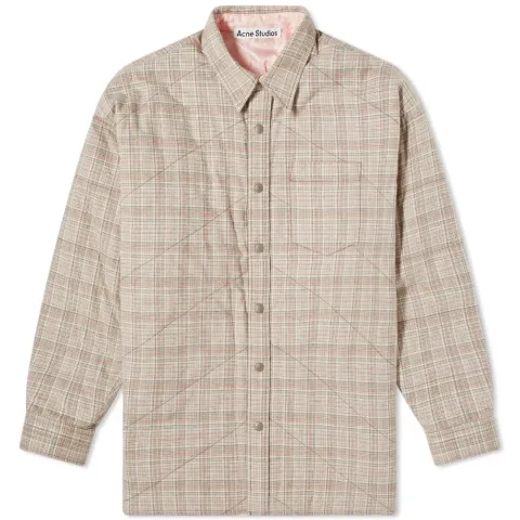 Otit Co Check Flannel Padded Jacket