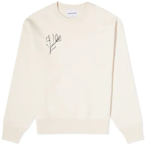 Floral Crew Sweatshirt