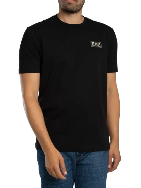 EA7 Emporio Armani Regular Chest Box Logo T-Shirt