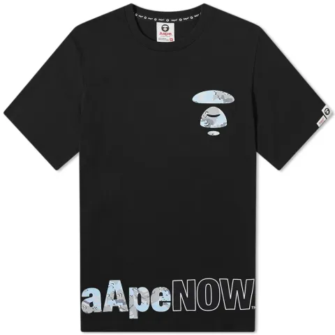 AAPE Moon Face AAPE Now T-Shirt