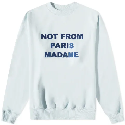 Not From Paris Madame Crew Sweat