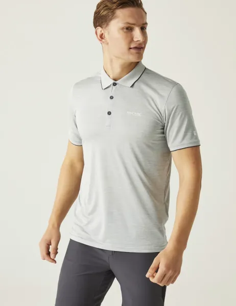 Regatta Remex II Tipped Polo Shirt Grey