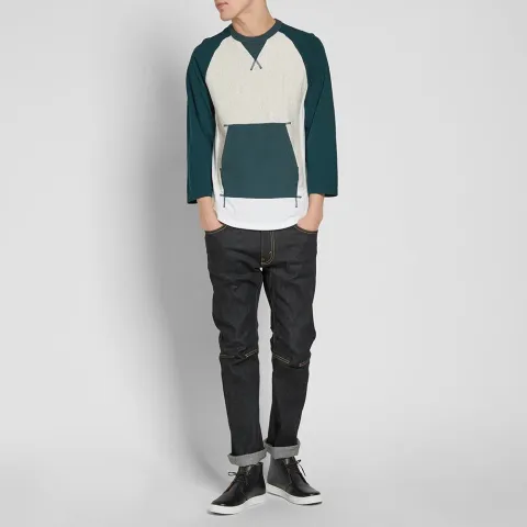 Pile Lined Raglan Sweat