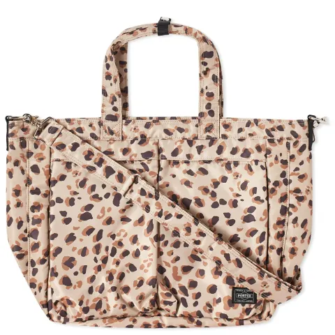 Porter Leopard 12inch Tote Bag