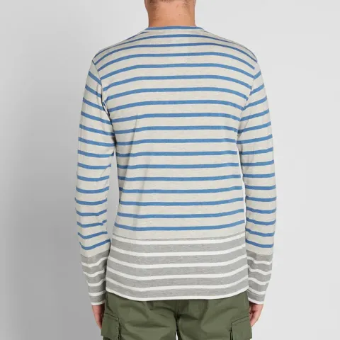 Comme des Garcons SHIRT BOY Long Sleeve Stripe Insert Tee