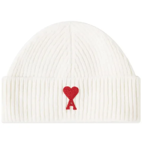 AMI A Heart Logo Beanie