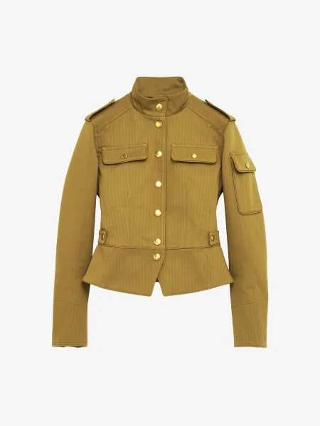 Utility Peplum Jacket
