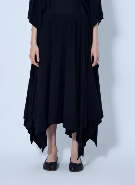 Yohji Yamamoto Draped Handkerchief Skirt