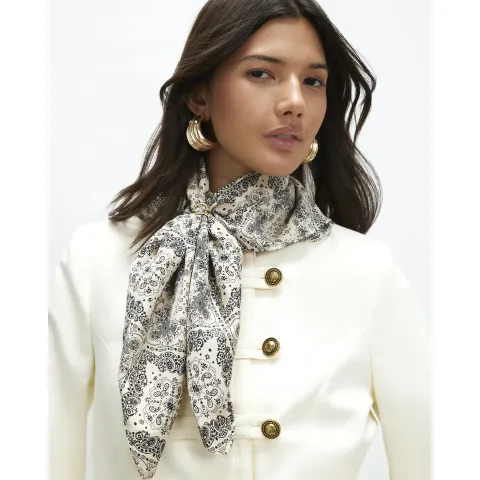 River Island Paisley Print Scarf