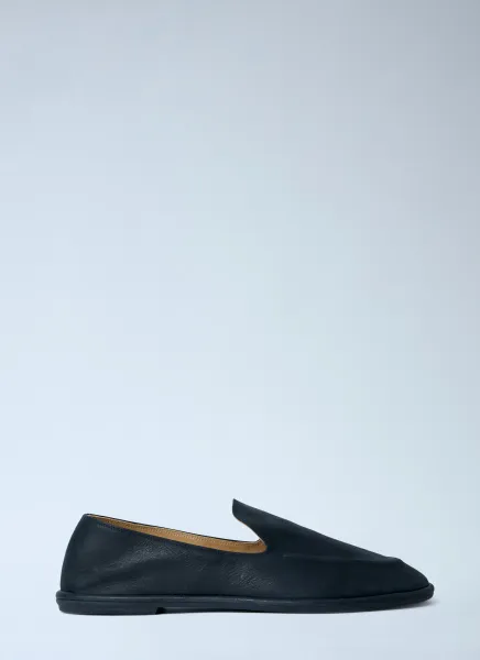 Leather Slip-On Loafers