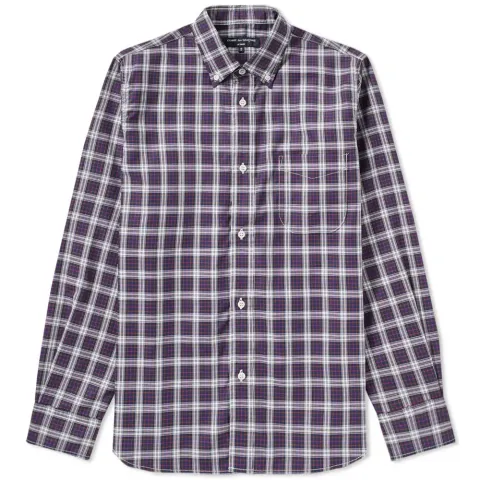 Comme des Garcons Homme Button Down Check Shirt