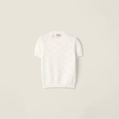 Cotton crew-neck sweater