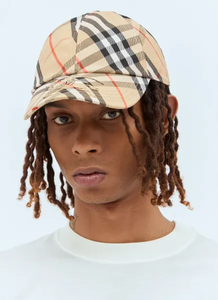 Check Baseball Cap