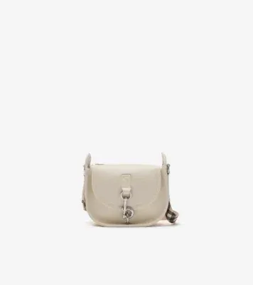 Mini B Clip Messenger Bag in Soap beige