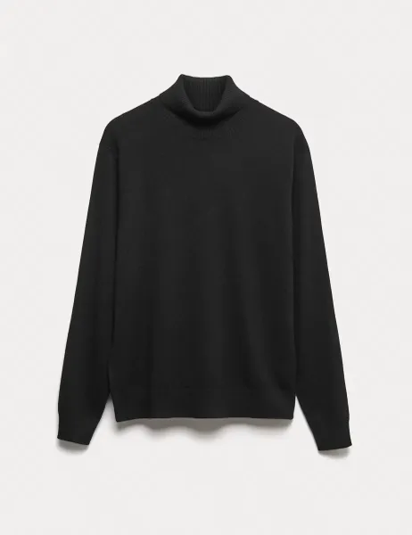 Autograph Pure Cashmere Roll Neck Jumper