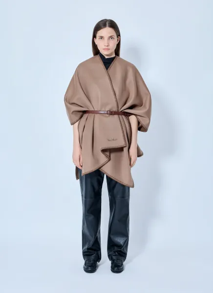 Max Mara Belted Wool Wrap