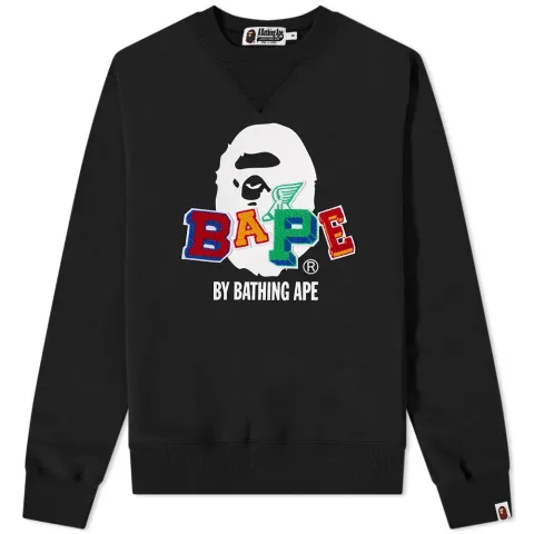 Bape Patch Crew Sweat