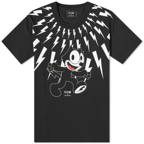 Felix The Cat Lightning Bolt T-Shirt