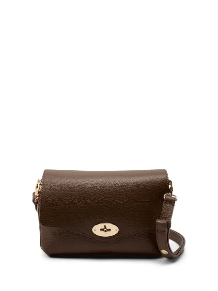 Apatchy London The Maddie Midi Chocolate Leather Bag