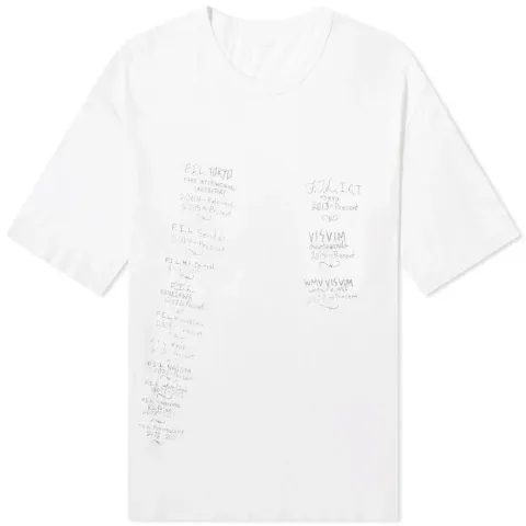 Scribble Print Jumbo T-Shirt