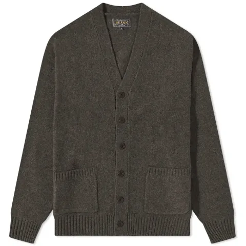 7G Elbow Patch Cardigan